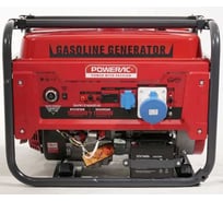Генератор бензиновый электрический POWERAC 11 кВт, 220В, 18л. с, электростартер + АКБ PR13700H2E