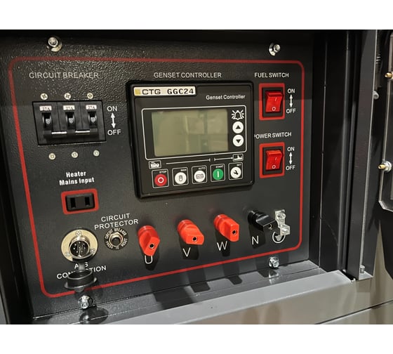 Электроагрегат газопоршневой CTG CG17000SA в кожухе 4687206679610