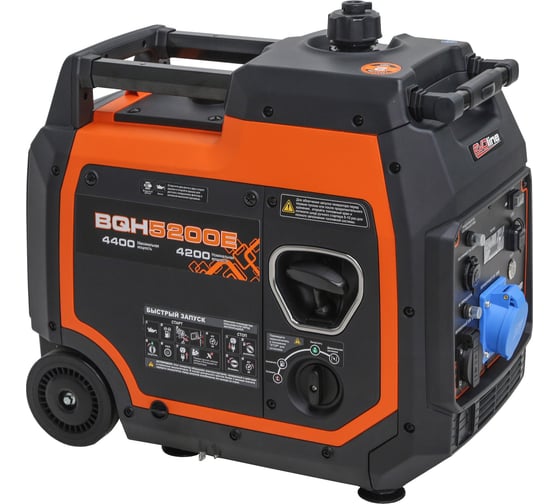 Генератор бензиновый инверторный Evoline BQH 5200 E, произведено Zongshen 1T90DF052EVO
