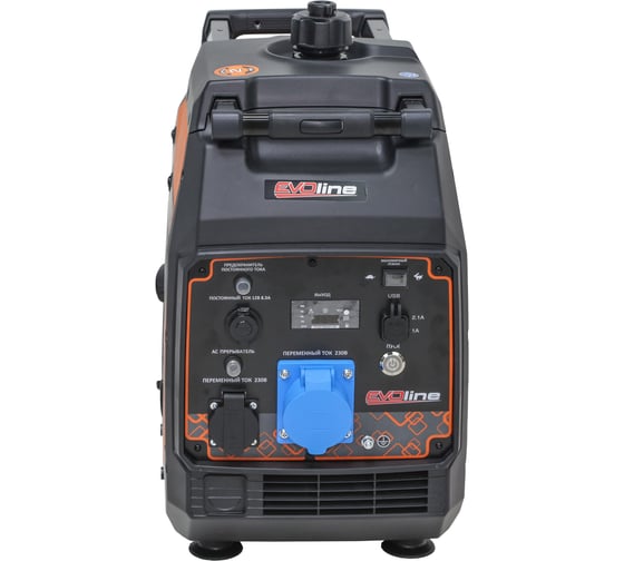 Генератор бензиновый инверторный Evoline BQH 5200 E, произведено Zongshen 1T90DF052EVO