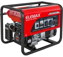 Бензиновый генератор Elemax SH3900EX-R, 3,3кВт, 230В, 623х435х491мм, 46кг, ручной запуск 00-00001251