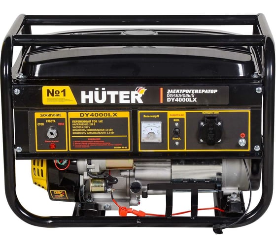 Бензиновый генератор Huter DY4000LX - электростартер 64/1/22