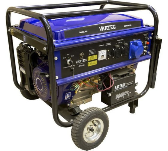 Бензиновый генератор VARTEG G7500 EW 6228