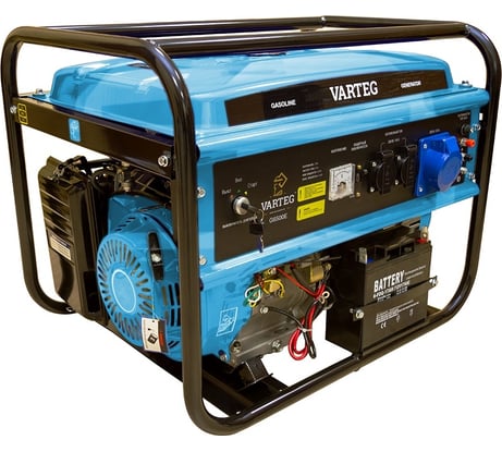 Бензиновый генератор VARTEG G6500 E 5821