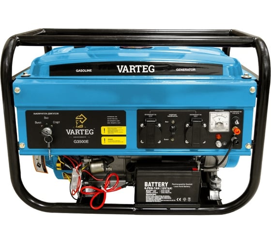 Бензиновый генератор VARTEG G3500E 5820