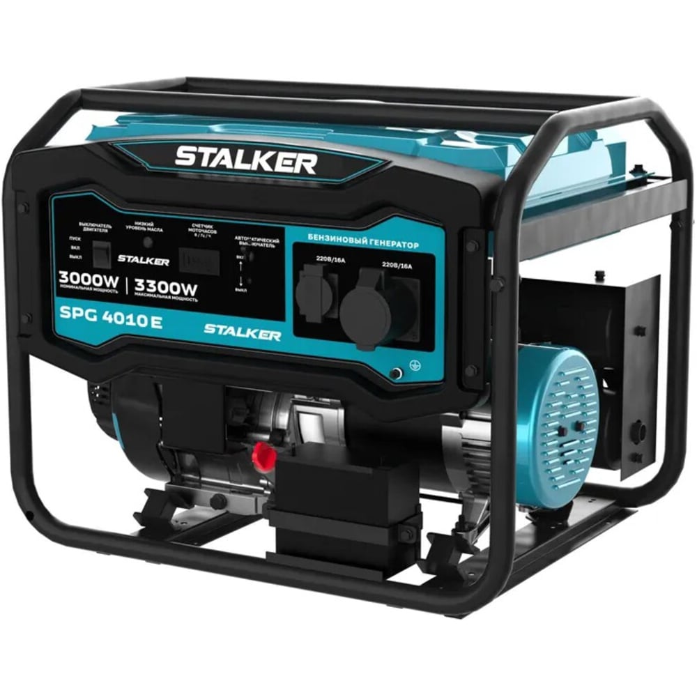 Stalker Generators Бензиновый генератор STALKER SPG 4010 ME 79752 - выгодная цена, отзывы ...