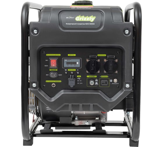 Инверторный генератор Grizzly GEIG-3000O 1