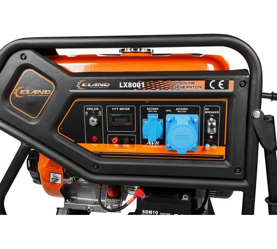 Бензиновый генератор ELAND LX8001 LX8001EL