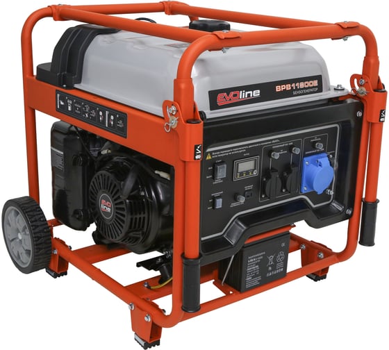 Генератор бензиновый инверторный Evoline BPB 11800 E (произведено Zongshen) 1T90DFB95EVO 1
