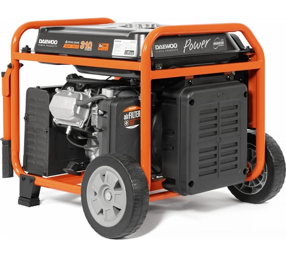 Инверторный бензиновый генератор с электрозапуском Daewoo GDA 6600Ei