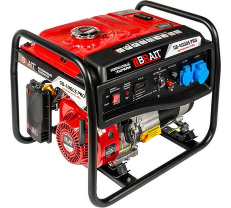 Бензиновый генератор BRAIT GB-4000S PRO 02.01.031.035