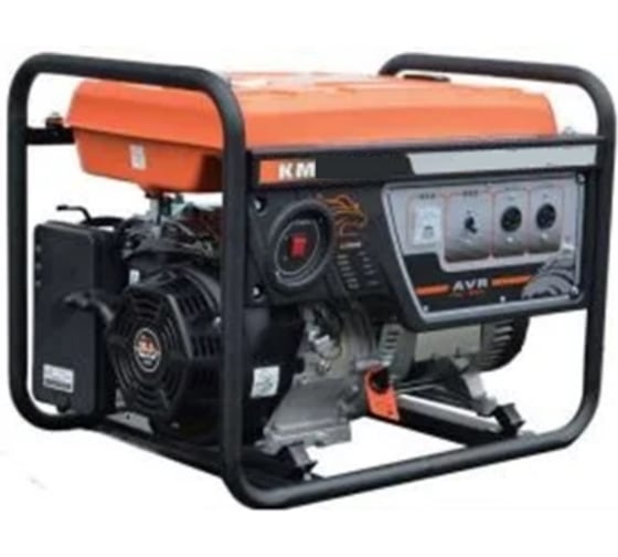 Генератор дизельный TOR KM5000DE 220/380В 4,5/5,2 кВт электростартер, разогрев 1046120 1