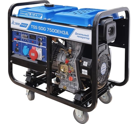 Дизель генератор ТСС SDG 7500EH3A 100027