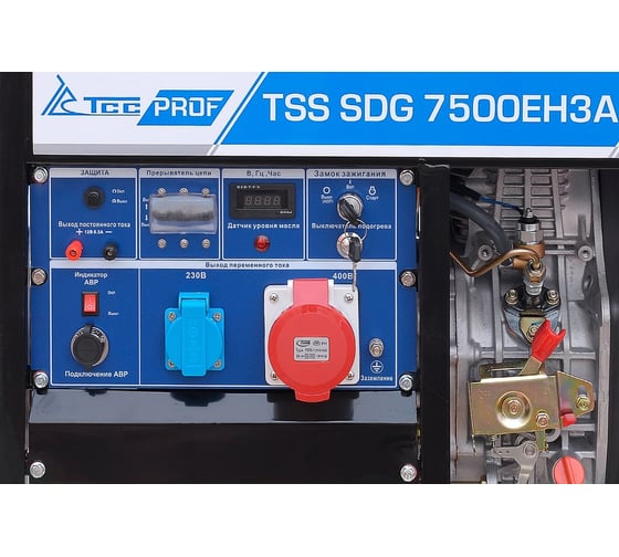 Дизель генератор ТСС SDG 7500EH3A 100027