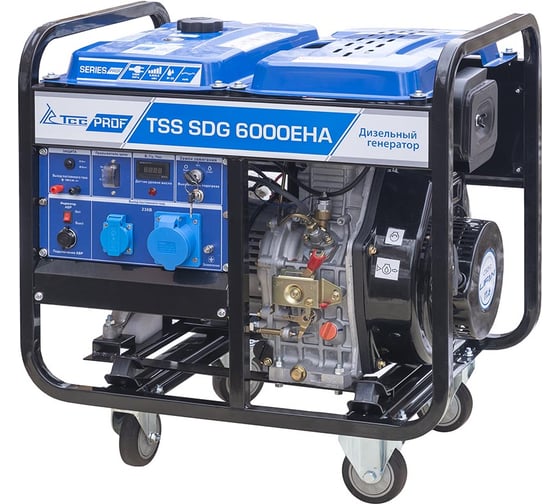 Дизель генератор ТСС SDG 6500EHA 277014 1