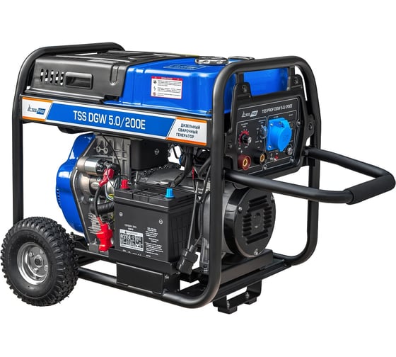 Дизельный сварочный генератор ТСС PROF DGW 5.0/200E 045621 1