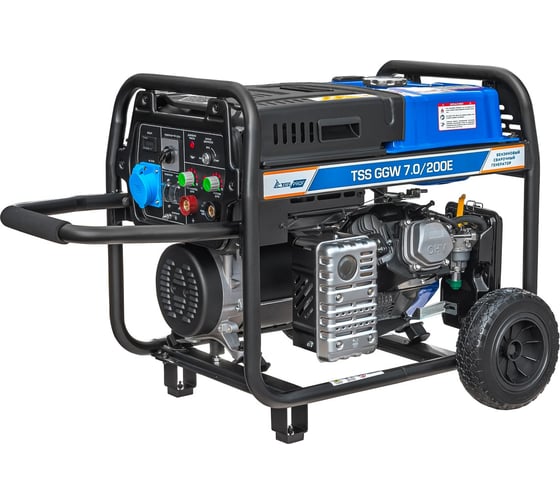 Бензиновый сварочный генератор ТСС TSS PROF GGW 7.0/200E 045625 1