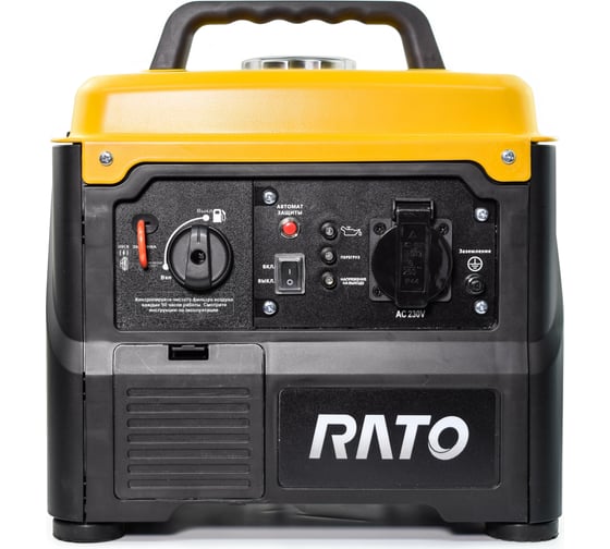 Инверторный 4-х тактный бензогенератор RATO R1000i