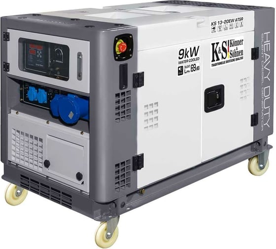 Дизельный генератор Konner&Sohnen KS 13-2DEW ATSR