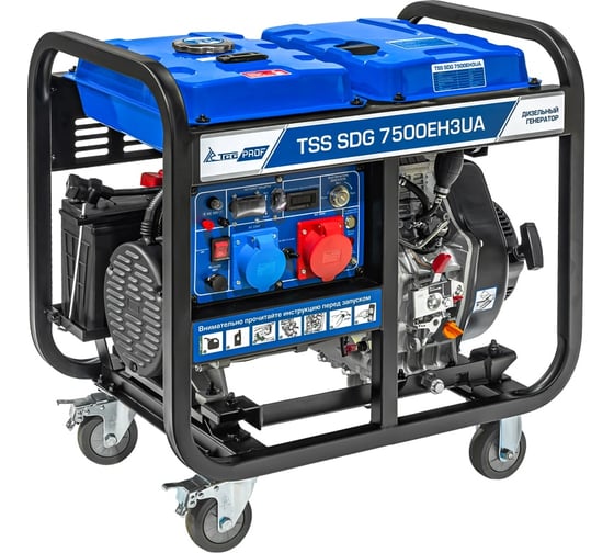 Дизельный генератор ТСС TSS SDG 7500EH3UA 200030 1