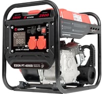 Бензиновый инверторный генератор EDON PT-4000D (3.5 /2.8 кВт, 223 cм3, ручной стартер) 42312