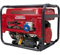 Генератор бензиновый трёхфазный POWERAC (11 кВт, 220В/380В 18л.с., АВТОЗАПУСК) PR13700H2E-3-ATS