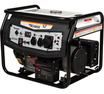 Бензиновый генератор KRANZ KR8000EA 8кВт 25л коннектор автоматики электростартер KR-16-1139