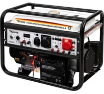 Бензиновый генератор KRANZ KR9000EA-3 9кВт 230В/380В 25л коннектор автоматики электростартер KR-16-1140