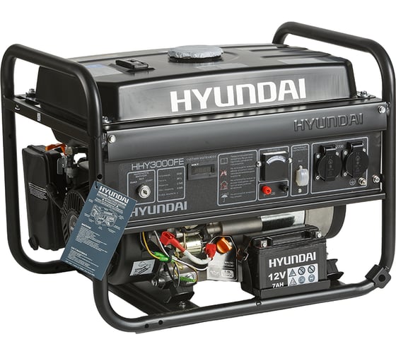 Бензиновый генератор Hyundai HHY3000FE 1