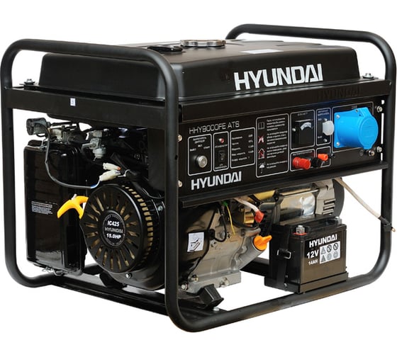 Бензиновый генератор Hyundai HHY9000FE ATS