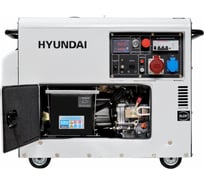 Дизельный генератор Hyundai DHY8000SE-3