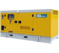Резервный дизельный генератор MDiesel МД АД-100С-Т400-1РКМ29 в шумозащитном кожухе 054546