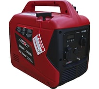 Генератор инверторный FORZA FZ3500i 3,3кВт, 230В, Двигатель 4х тактный, SH150B, Бензин, Ёмкость бака: 6.0л, Ёмкость картера: 0,45л Ручной стартер, Время работы: 4ч, 72Дб, Вес: 24,5кг FZ09.04.00.005