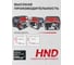 Генератор бензиновый с двигателем HND GE9000JNS ATS 9