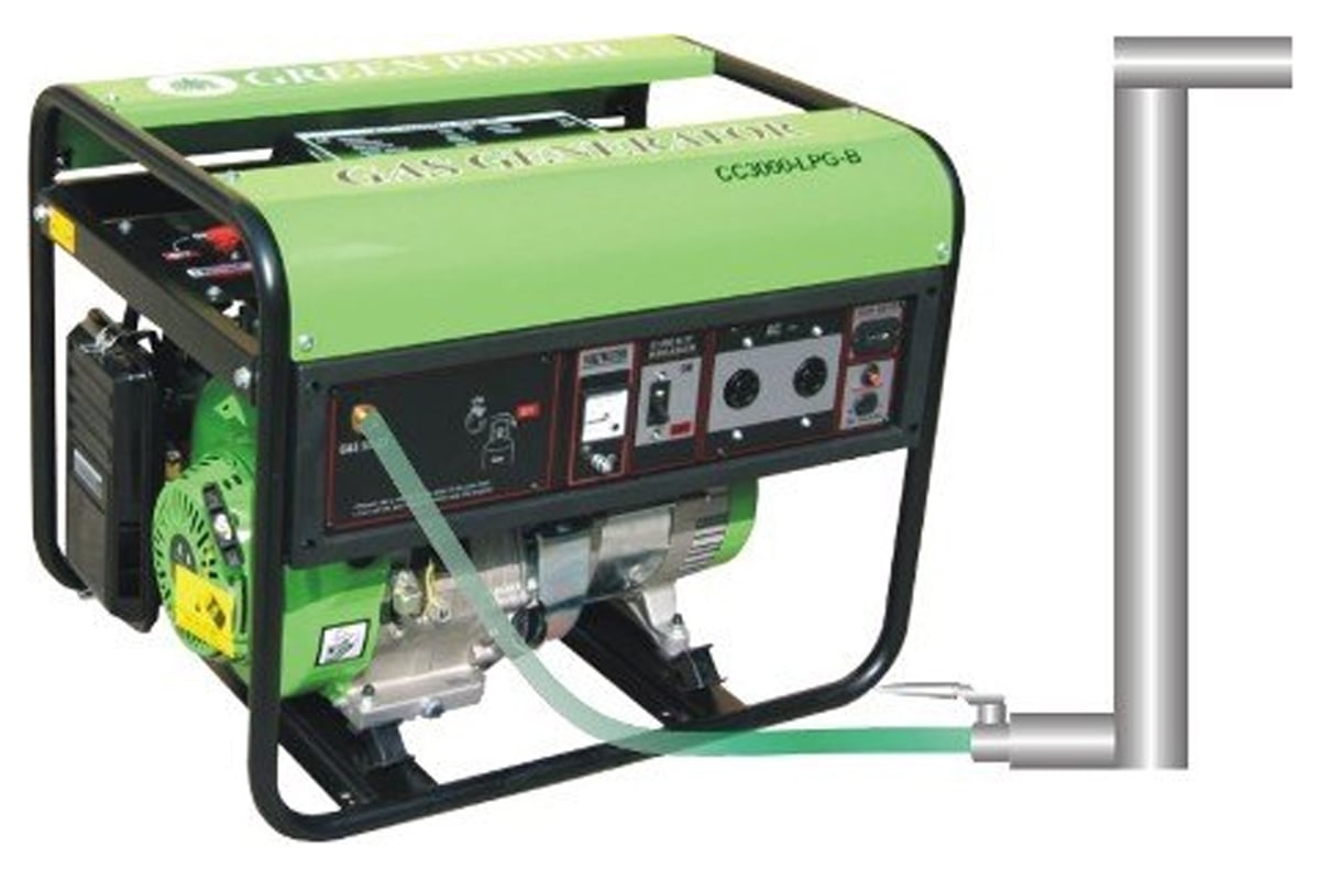 Газовый генератор Green Power CC3000 NG/LPG/220 - выгодная цена, отзывы,  характеристики, фото - купить в Москве и РФ