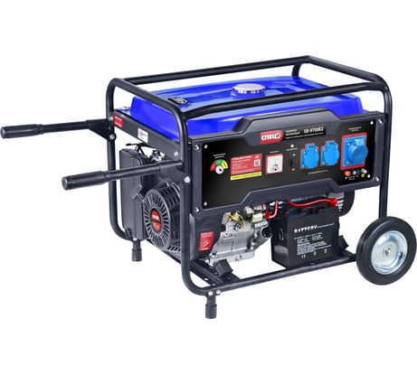 Бензиновый генератор СПЕЦ 1фаз,ном/макс=8,0кВт/8,5кВт, розетки: 2*16А+32А, SB-9700Е2 СПЕЦ-SB-9700Е2