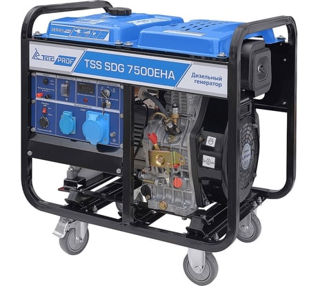 Дизель генератор ТСС SDG 7500EHA 100026
