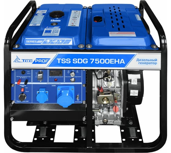 Дизель генератор ТСС SDG 7500EHA 100026