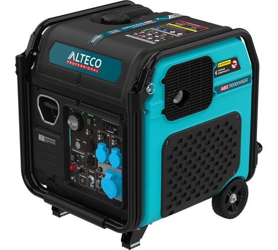 Бензиновый инверторный генератор Alteco Professional AEG 11000i MSER, шт 94284