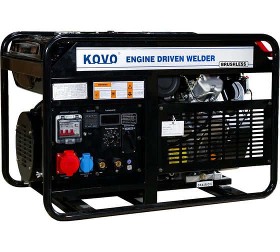 Дизельный сварочный генератор KOVO EW320D 100603458