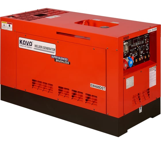 Дизельный двухпостовой сварочный генератор KOVO EW400DST (YANMAR) 100578213