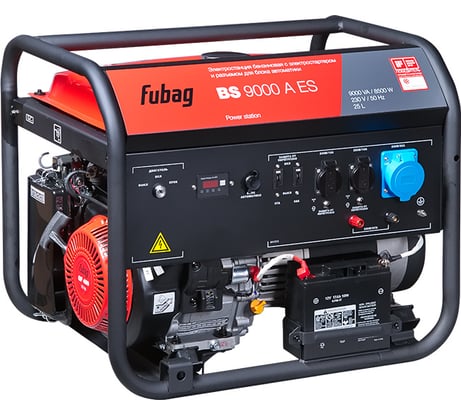 Бензиновая электростанция FUBAG BS 9000 A ES 641019
