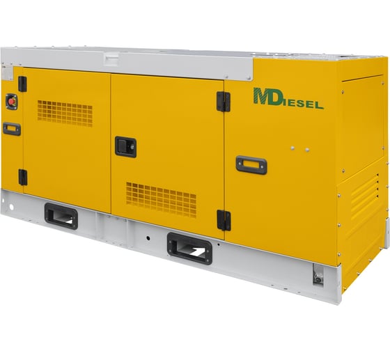 Резервный дизельный генератор MDiesel МД АД-30С-Т400-1РКМ29 в шумозащитном кожухе 051153
