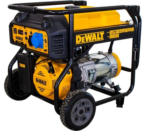 Бензиновый инверторный генератор Dewalt 6 кВт DXGNP65E