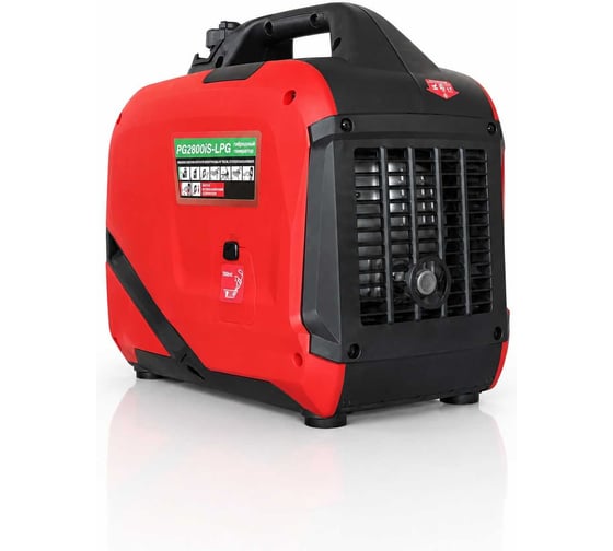 Генератор инверторный газобензиновый PROKRESSPOWER PG 2800iS-LPG 2.7/2.3 кВт, ручной запуск, бак 6 л, 21 кг, в кожухе 00-00003822