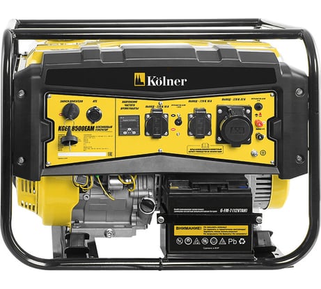 Бензиновый генератор Kolner 8500 Вт KGEG 8500EAМ 8040200196
