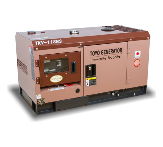Дизельный генератор Toyo TKV-11SBS БП-00006468