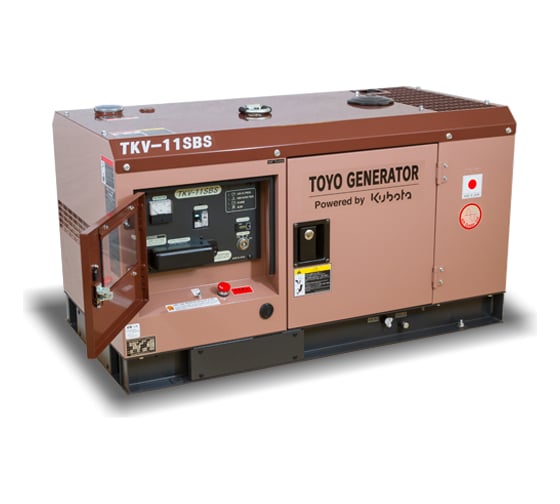 Дизельный генератор Toyo TKV-11SBS БП-00006468
