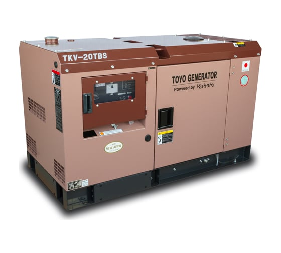 Дизельный генератор Toyo TKV-20SBS БП-00004332
