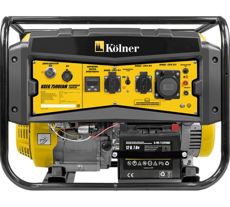 Бензиновый генератор Kolner 7500 Вт. 8040200176